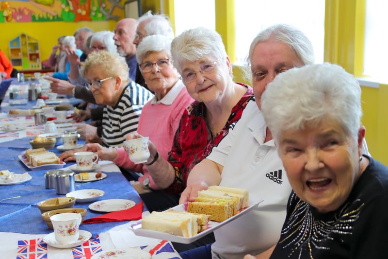 Coronation Big Lunch celebrations at Harpur's Hill Primary School.