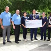 A total of £36,965 for Mayor of Antrim and Newtownabbey Councillor Mark Cooper's chosen charities