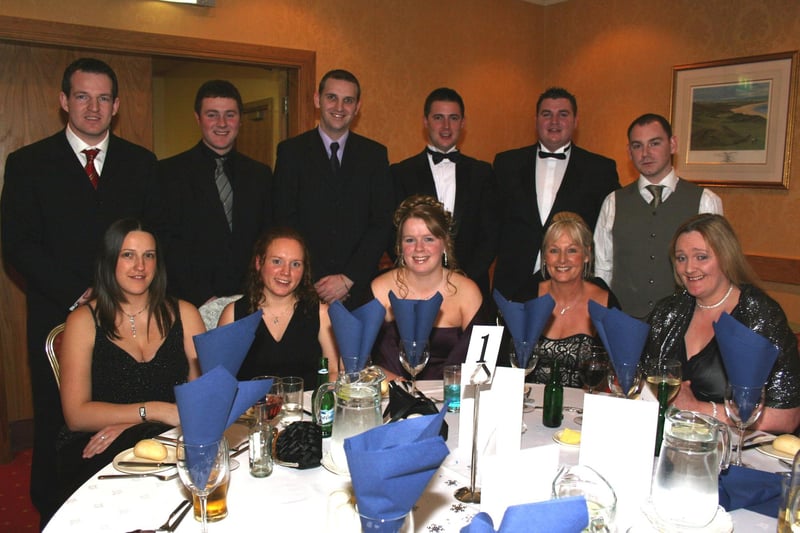Some of the guests who enjoyed the charity ball in aid of the Ulster Cancer Foundation in Edenmore Golf Club back in 2007.