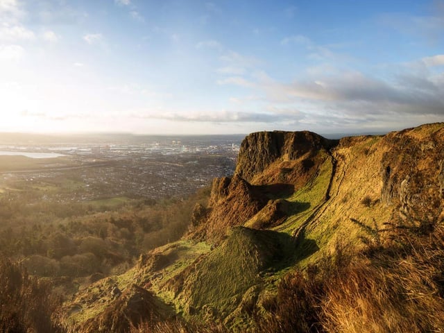Author Jonathan Swift was said to have taken inspiration for Gulliver’s Travels from Napoleon's Nose at Cavehill, likening its shape to a sleeping giant, which is later thought to have inspired the character of Gulliver.
Cavehill makes for a perfect day out, from its panoramic views of the city and Belfast Castle, to walking trails and a play park. Visitors can enjoy the quietness of nature, hiking to the very top to enjoy the fresh air, or relaxing with a picnic at the picnic tables.
For more information, go to visitbelfast.com