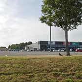 The damage-only incident was reported to have taken place near the M&S store at Marlborough Retail Park. Picture: Google