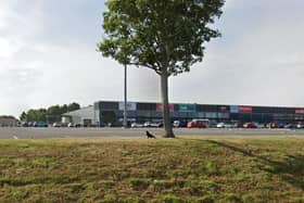 The damage-only incident was reported to have taken place near the M&S store at Marlborough Retail Park. Picture: Google