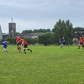 Orchard United go on the attack against Ashgrove Rovers.