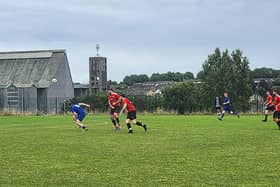 Orchard United go on the attack against Ashgrove Rovers.