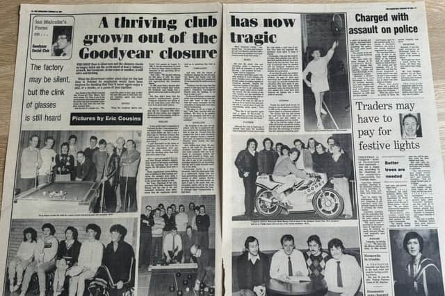 A trip down memory lane as the Lurgan Mail writes a focus piece on the Goodyear Sports and Social Club, Lurgan, Co Armagh.