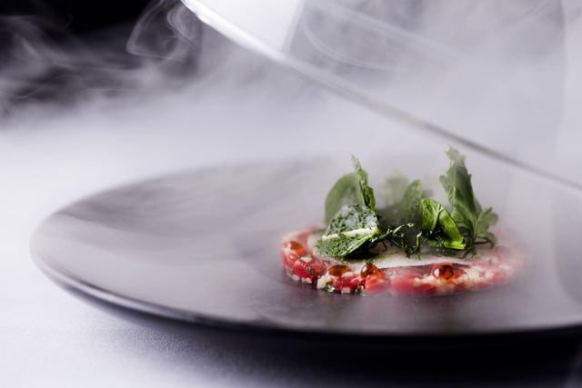 Deanes EIPIC, situated on Howard Street in Belfast is run by celebrated local chef Michael Deane. The establishment has been awarded a Michelin star for the sixth year running, under the direction of head chef Alex Greene. Guests can choose from a range of eating options including the Menu Surprise which chef Alex Greene prepares using the best of local produce from the day’s market.
For more information, go to deaneseipic.com