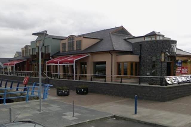 The Swift complex overlooking Carrickfergus castle, pictured in 2008. Picture: Google