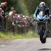Michael Dunlop securing five wins for the second time in his career at Armoy and he also claimed the Bayview Hotel Race of Legends for the 10th time. The 34-year-old also set a new lap record of 105.179mph in the Roadside Garages Supersport race which his brother William Dunlop had held since 2015. Credit Pacemaker Press