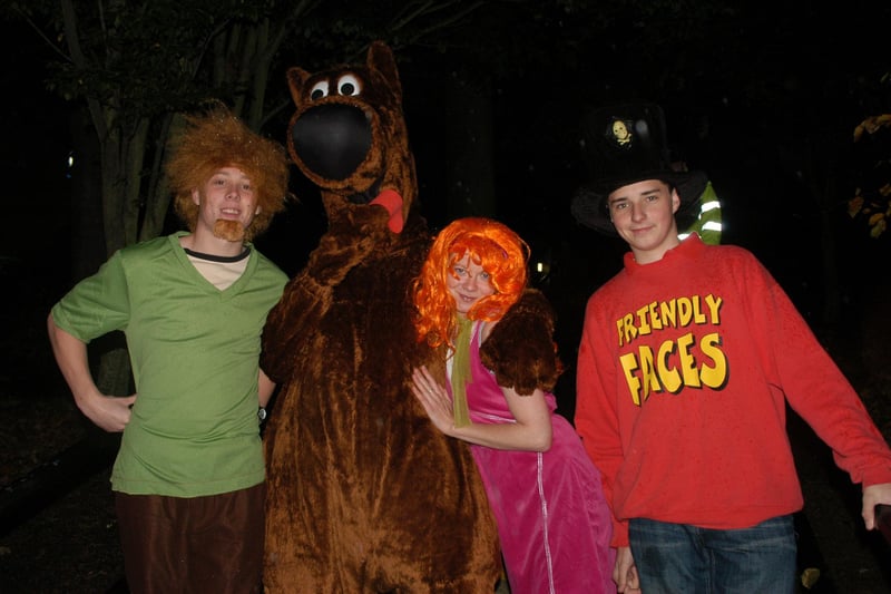 Scooby, Shaggy, Daphne and Johnny entertained the crowds at the Halloween Festival at Carnfunnock Country Park in 2006.
