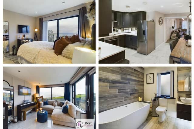 The three bedroom home enjoys a modern finish throughout.  Photos: Best Lets NI