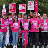 Staff at the 999 Call Handling centre in Portadown, which deals with emergency calls from across Northern Ireland and the United Kingdom are on strike today over pay. This centre dealt with calls during the Grenfell fire and Manchester bombings.