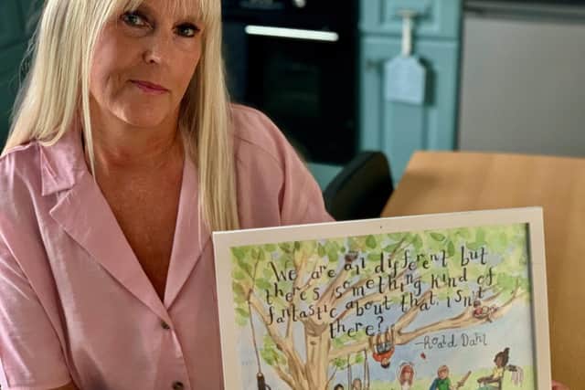 Lisburn woman Joanne Ellison became a foster carer ten years ago. Pic credit: SEHSCT