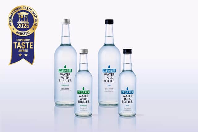 Clearer Water, has been awarded two Superior Stars for both its Still and Sparkling variants by the International Taste Institute.