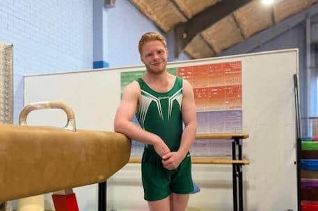 Jonathan McCartney is looking forward to representing Ireland in gymnastic at the Special Olympics World Games