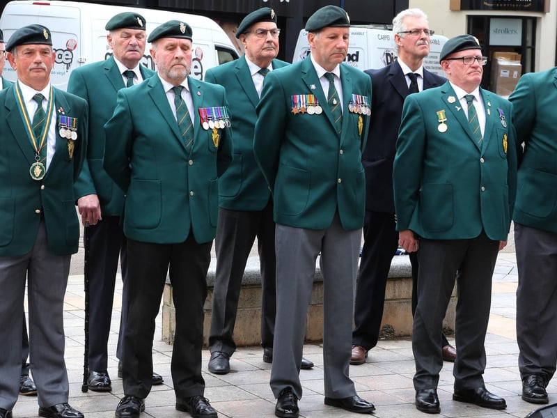 Commemorating D-Day in Coleraine.