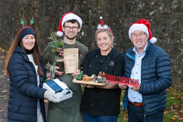 At the launch of this year's Carryduff Christmas Market. Picture: Press Eye