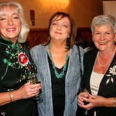 Attending the Macmillan Cancer Support gala evening in 2007 were, from left: Vicky Boland, Margaret Keenan and Gemma Heron.