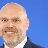 Alderman Martin Gregg calls for DNA testing to tackle dog fouling. Pic credit: Lisburn and Castlereagh City Council