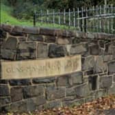 Entrance to Glas-na-Braden Glen, Newtownabbey. Pic Google