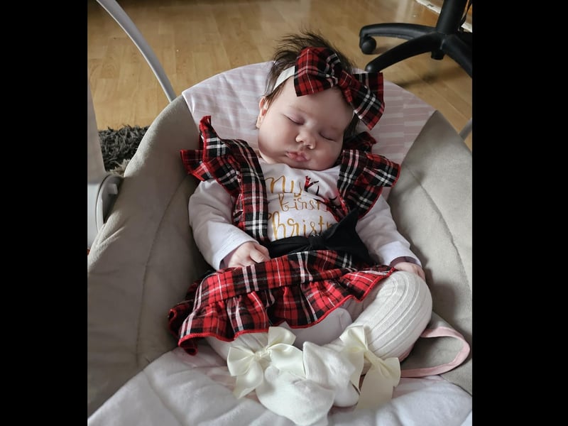 A lovely festive outfit for Amber.