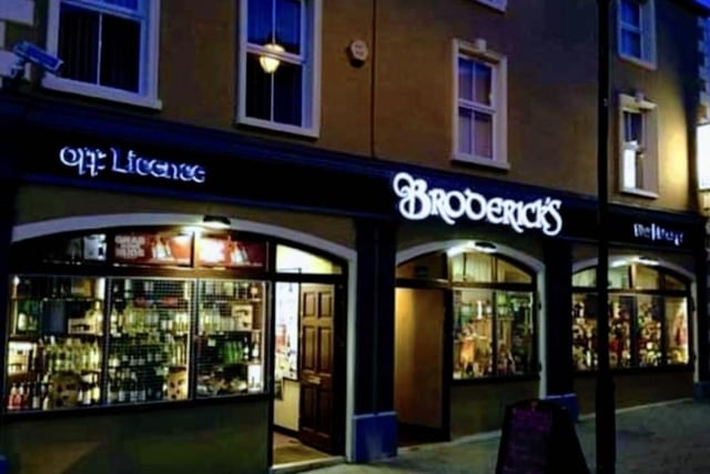 Having been a staple in Omagh for over 80 years, Broderick’s Off Licence is the perfect place to stop off for any type of alcohol. Joined onto the off-licence is Broderick’s Bar and Lounge, owned by the same family, making it the town’s oldest family-run bar.
For more information, go to brodericksomagh.com