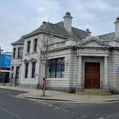 The former Ulster Bank premises at Upper Cross Street in Larne.