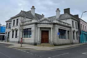 The former Ulster Bank premises at Upper Cross Street in Larne.