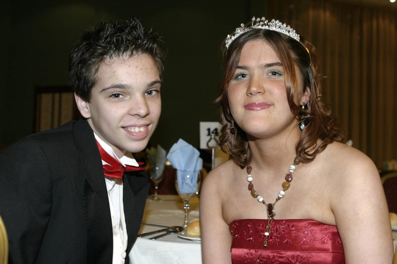 TWOSOME. Brian Lamont and Stacey Connolly who were pictured at the Ballymoney High School Formal in 2006.