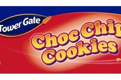 Lidl is recalling a certain batch of Tower Gate Choc Chip Cookies. Picture: Lidl