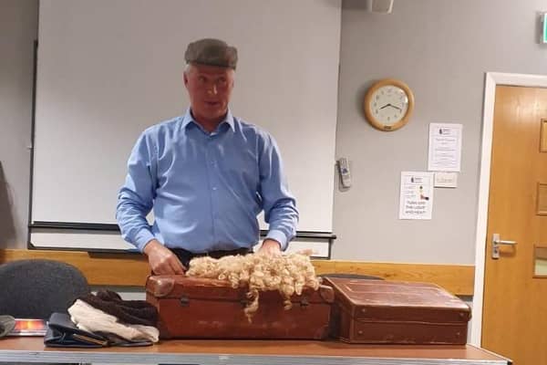 Brian Rankin, speaker at the September meeting of Portstewart WI. Credit Portstewart WI