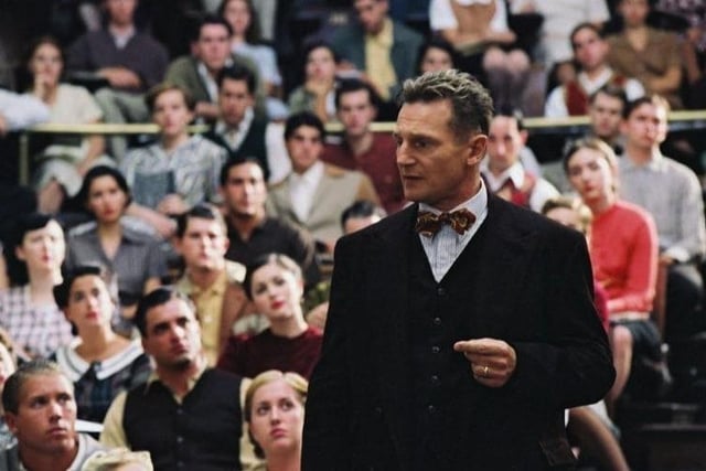 Starring as Alfred Kinsey, Neeson takes on the controversial role of a sexologist and biology professor. Kinsey is determined to advocate for sex-positive education, pushing back against the prevailing sex-averse discourse his students encounter, notably from Professor Thurman (Tim Curry). 
This underappreciated biopic captures not only the scientific aspects of sex but also delivers a poignant and humanistic portrayal of sexual desires.