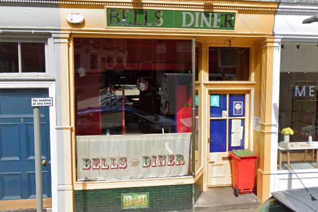 Bells' Diner has been serving gourmet burgers, steaks and shakes to the people of Stockbridge since 1972. It can be found in St Stephen Street, home to a number of independent traders in this part of the city. You can order in or takeaway their tasty burgers - and there are several vegan options.  They score 4.7 (165 reviews).