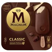 Some packs of Magnum Classic Ice Cream Sticks are being recalled because they may contain pieces of metal. Picture: Magnum