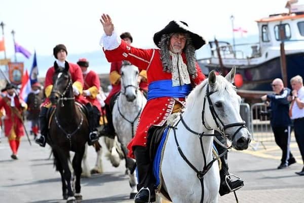 The annual re-enactment of the landing of King William III in 1690 will be staged on Saturday, June 8. Photo: Photo: Stephen Hamilton/Presseye