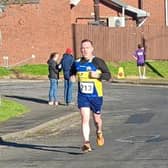 Peter Simpson at Ballynahinch ‘Run to Remember’ 5K.