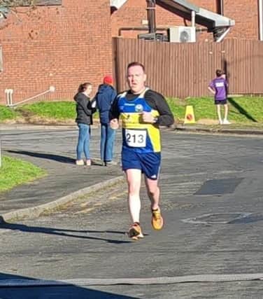 Peter Simpson at Ballynahinch ‘Run to Remember’ 5K.