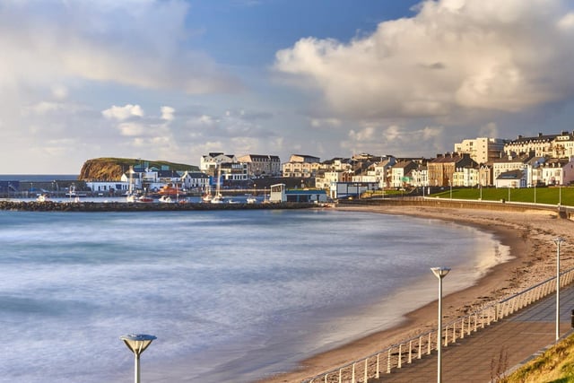 Portrush is famous for its coastal beauty, with the beach offering two strands for surfing - the West Strand and the smaller East Strand.
Whilst the East Strand is more sheltered, the West Strand offers great consistency for surfers, no matter the season.