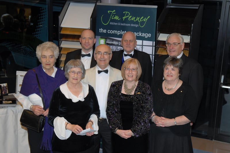 Members of the Larne Drama Festival Committee in 2010.