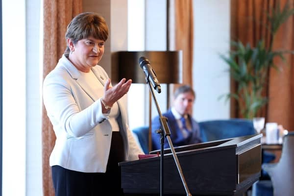 Former Northern Ireland First Minister Arlene Foster, now Baroness Foster of Aghadrumsee.