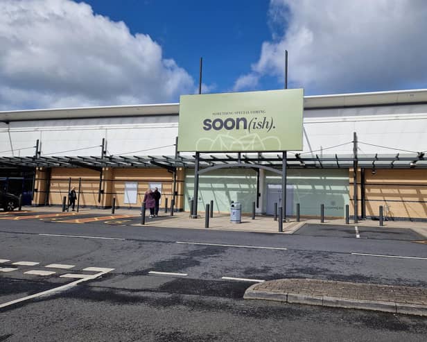 Speculation over which store is opening soon at Rushmere Shopping Centre in Craigavon, Co Armagh.