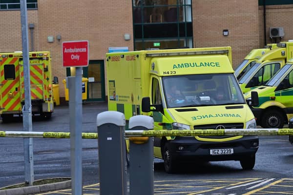 Emergency services attended the scene of a two-vehicle road traffic collision on the Rathfriland Road, Newry on Thursday. Picture: Pacemaker (stock image).