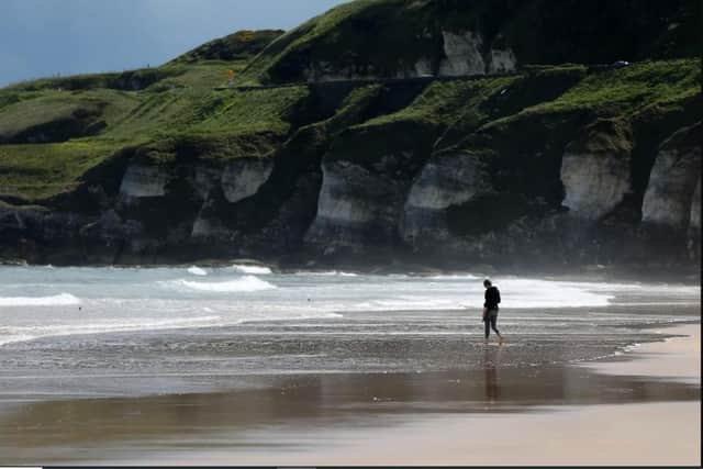 Whiterocks Beach, Portrush. Photo by Kelvin Boyes / Press Eye