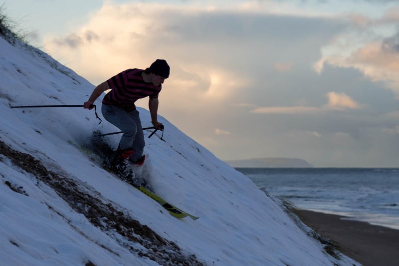 Cameron Leighton hits the slopes of Portrush for the first time since 2010