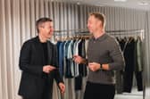 Mitch Hughes, Director of Menswear & Sir Chris Hoy