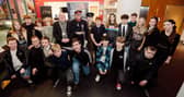 The 2024 Duke of Edinburgh Legacy Bursary Scheme participants receiving their bursaries