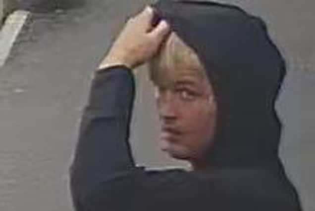 Police have released an image of an individual they wish to speak to. Photo provided by PSNI