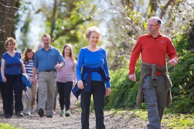Walking for All aims to create healthier rural communities by encouraging participation in walking through organised, volunteer-led walks.