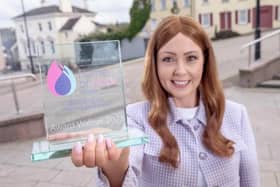 Co Armagh charity volunteer Victoria Poole has been recognised for her outstanding dedication to cancer campaigning in Northern Ireland and across the UK. Photo courtesy of Liam McArdle.