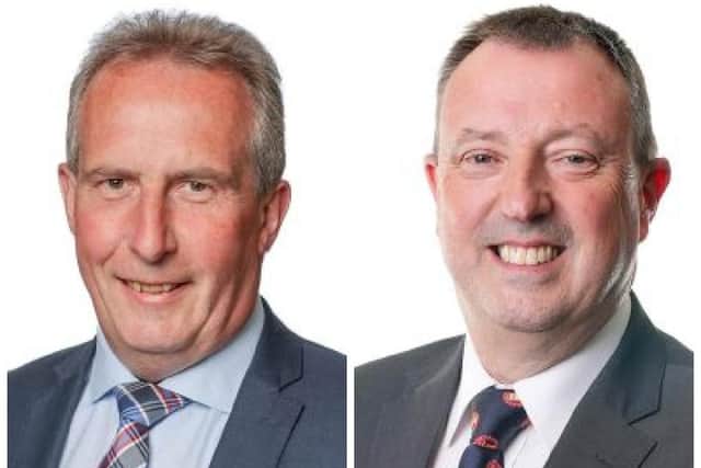 Councillor Lavelle McIlwrath and Alderman Ian Burns. Pictures: ABC Borough Council.
