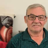 Jock McGowan, who was recently diagnosed with a rare form of cancer called a Sarcoma, has issued advice to others to trust their instincts and follow up with their GP if they notice any signs or symptoms. Image credit: Supplied by South Eastern HSC Trust